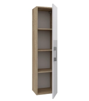 Słupek lazienkowy wiszący LUNA 1D 40 cm Dąb Sonoma